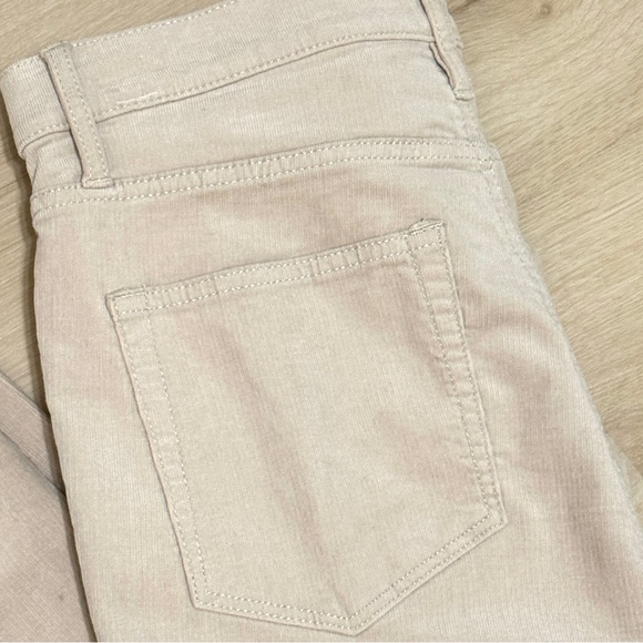 LOFT Corduroy Pants NWT in Tan Cream Sz 6/28 - Picture 8 of 12